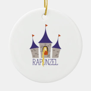 Rapunzel Julgransprydnad Keramik