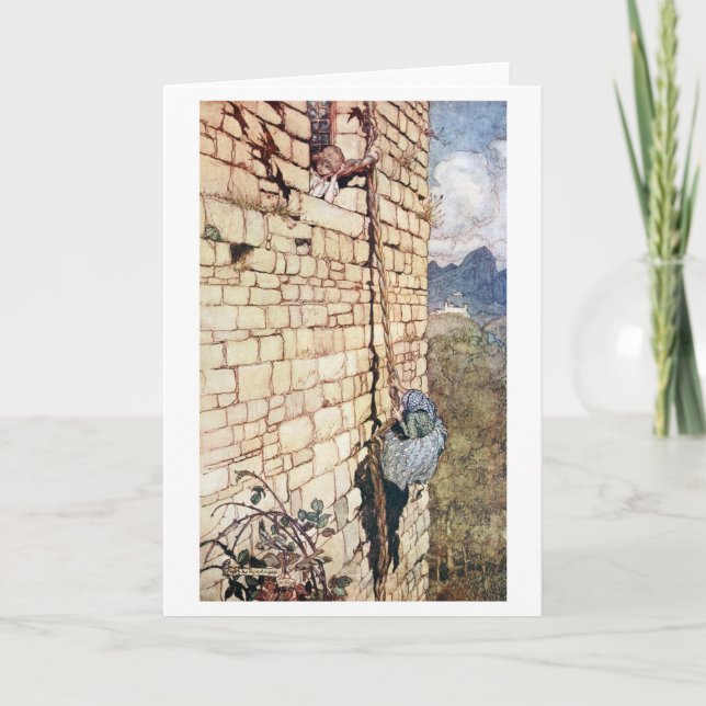 Rapunzel Kort (Framsida)