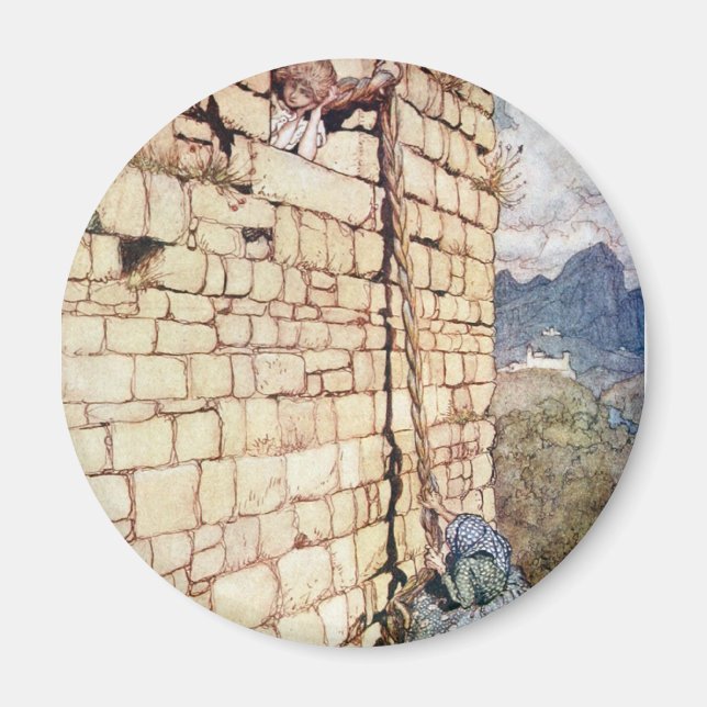 Rapunzel Magnet (Framsidan)