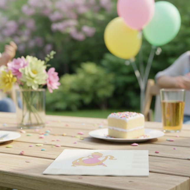 Rapunzel Napkins Pappersservett (Skapare uppladdad)