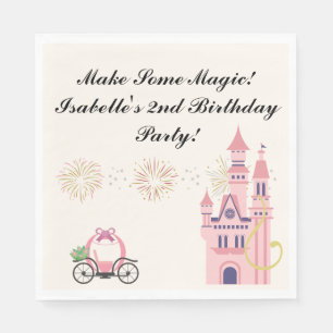 Rapunzel Party Personlig Napkins Pappersservett
