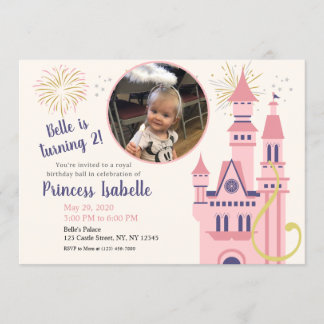 Rapunzel Photo Födelsedagsfest inbjudan