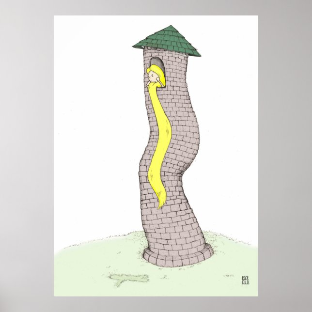 Rapunzel Poster (Framsidan)