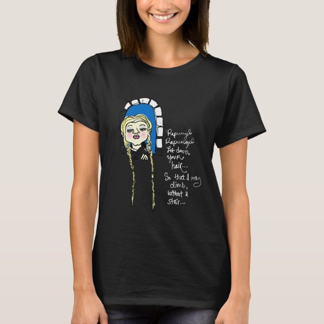 Rapunzel Tanktop T-shirt (Framsida)