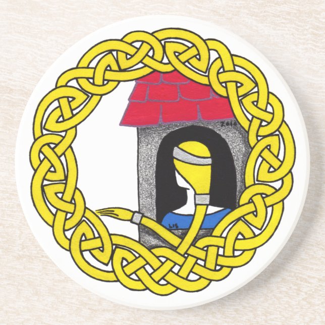 Rapunzel underlägg sandsten (Framsidan)