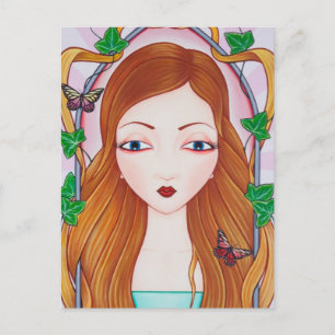 Rapunzel Vykort