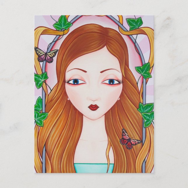 Rapunzel Vykort (Framsida)