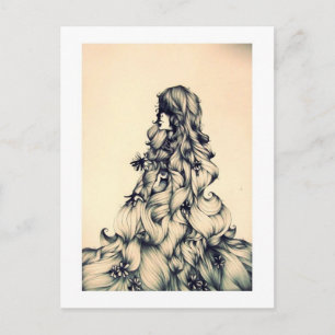 rapunzel vykort