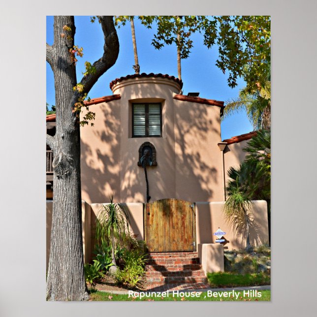 Rapunzelhus, Beverly Hills Poster (Framsidan)