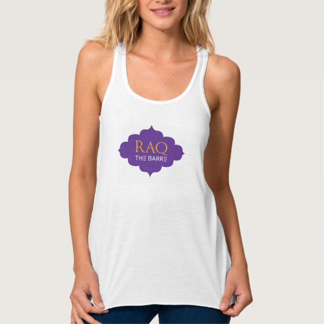 RAQ OF BARRE PASSANDE TEE LINNE MED RACERBACK  (Framsida)