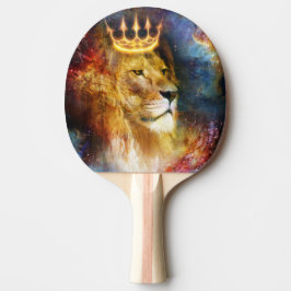 Raquete de Ping-Pong Leão de Judá Cósmico Pingisracket