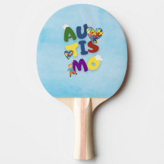Raquete Ping Pong Mãe de Autista Pingisracket