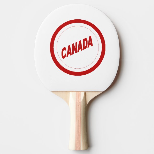 Raquette de ping-pong   CANADA Pingisracket (Framsidan)