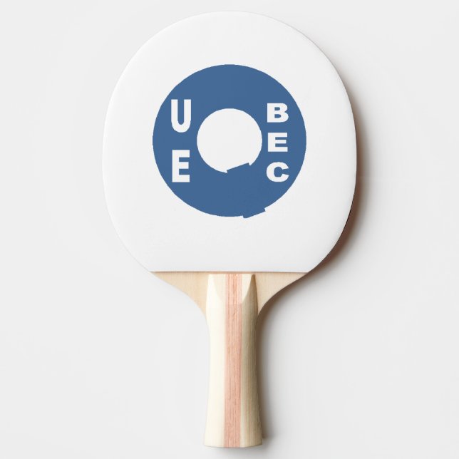 Raquette de ping-pong rouge back DESIGN QUEBEC Pingisracket (Framsidan)