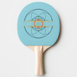 raquette ping pong fleur de vie pingisracket