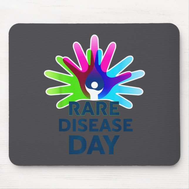 Rare Disease Awareness Shirt - Rare Disease Day 20 Musmatta (Framsidan)
