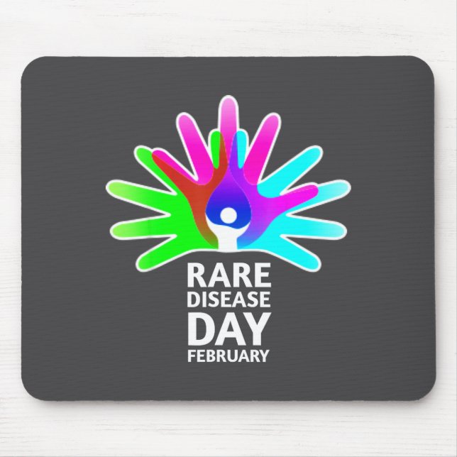 Rare Disease Awareness Shirt - Rare Diseases Day 2 Musmatta (Framsidan)
