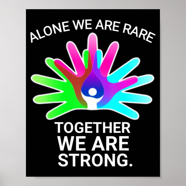 Rare Disease Day 2022 - Rare Disease Awareness T-S Poster (Framsidan)