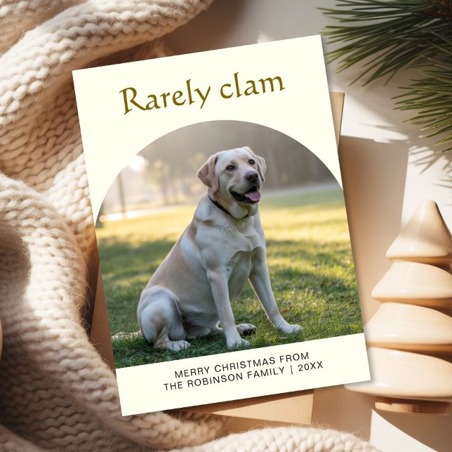 Rarely Christmas Candle Glow | Warm Pet Christmas  Julkort (Skapare uppladdad)