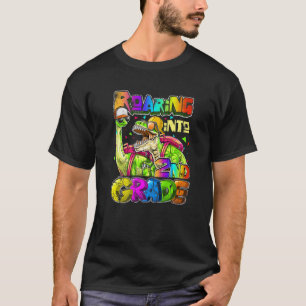 Raring 2:a Klass Dinosaur-ryggsäck Back to school T Shirt