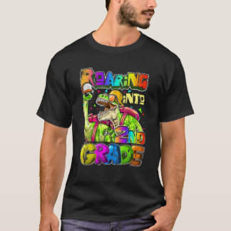 Raring 2:a Klass Dinosaur-ryggsäck Back to school T Shirt