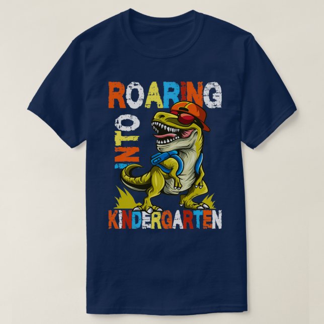 Raring in i Kindergarten T Shirt (Design framsida)