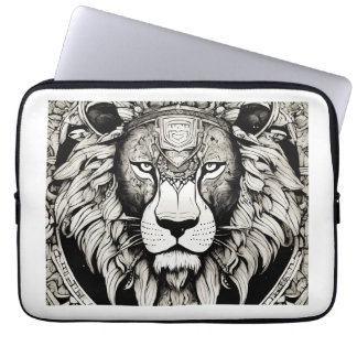🦁 "Raring Lejon bärbar dator Bag - djärvt Stil me Laptop Fodral