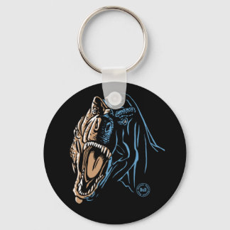 Raring T-Rex-Nyckelring Nyckelring