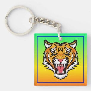 Raring Tiger Head-25818