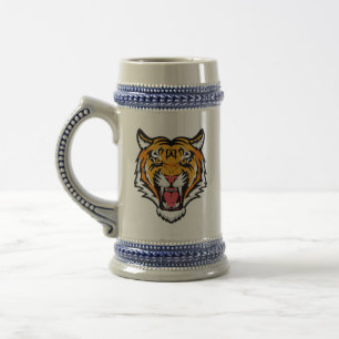 Raring Tiger Head-25818 Sejdel