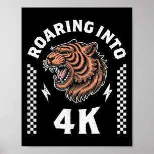 Raring till Redot Back to school Kid Im Tiger 4 k Poster