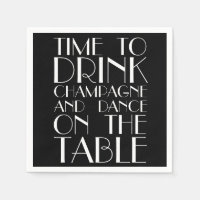 Raring Twenties Napkin