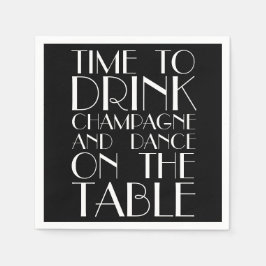 Raring Twenties Napkin Pappersservett