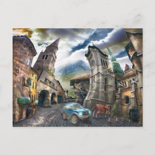 Raro Pueblo Vykort (Framsida)