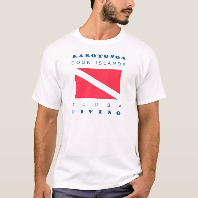 Rarotonga kocköar t-shirt (Framsida)