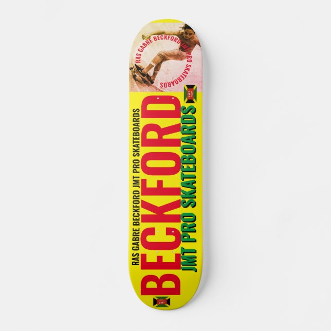 RAS GABRE BECKFORD JMT Skateboard (Framsida)