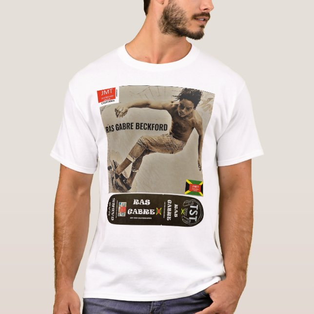 RAS GABRE BECKFORD JMT T-Shirt (Framsida)