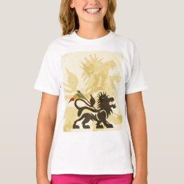 Ras Lejon Tan Tee Shirt