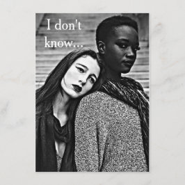 Ras- LGBT "kärlek- & romantik" kort för Bi