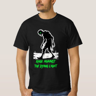 Ras mot det döende ljuset - Zombie Silhuett T Shirt