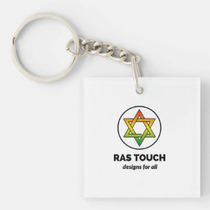 Ras Touch Star - Akrylfri Nyckelring