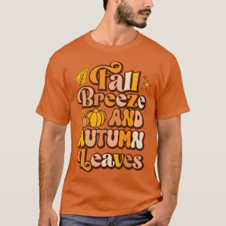rasa och höst löv t shirt
