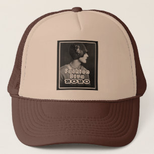 Rasande 1920-tals Mode Diva Keps