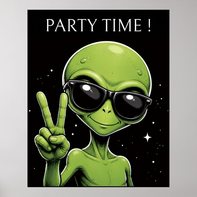 Rasande alien poster (Framsidan)