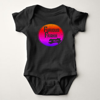 Rasande frank regnbågebaby tee