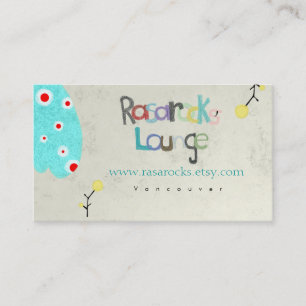 RasarocksLounge, Affärskort Visitkort