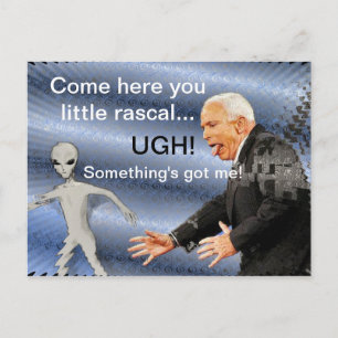 Rascal Alien Vykort