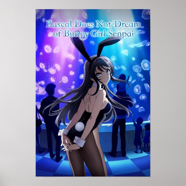 Rascal drömmer inte om Bunny Girl Senpai söt Poster (Framsidan)
