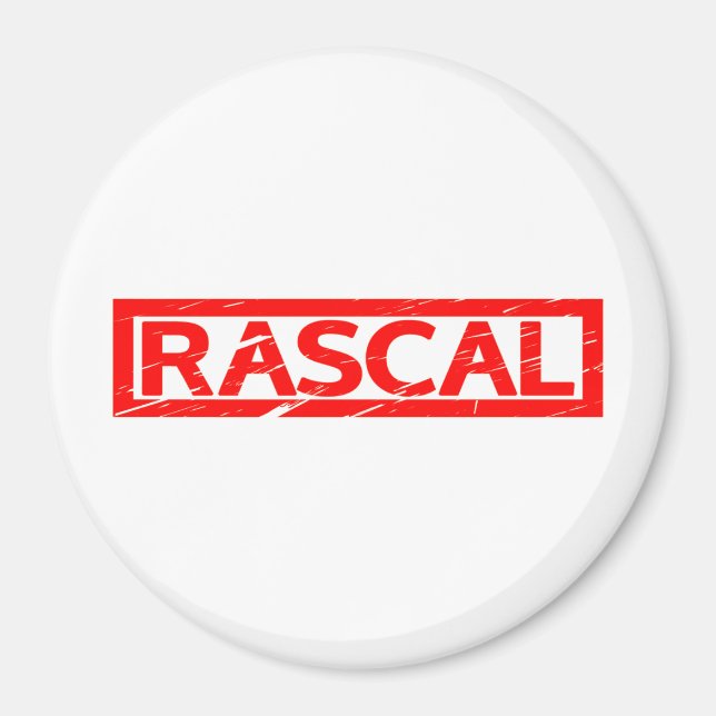 Rascal Frimärke Magnet (Framsidan)