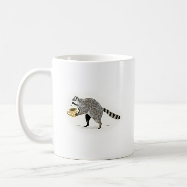 Rascally Raccoon Iii Kaffemugg (Vänster)